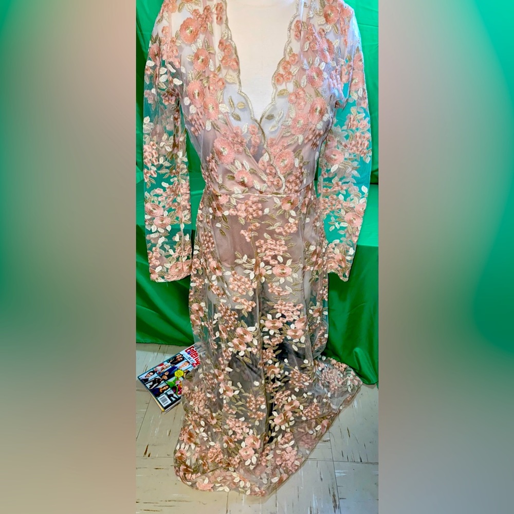 Fashion Nova Flower Goddess dress